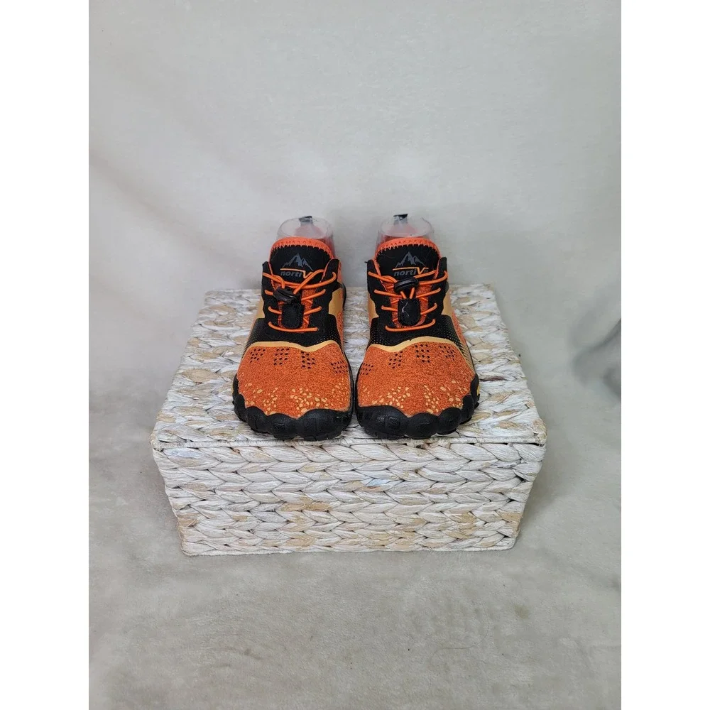 Nortiv8 Aqua-K1 Barefoot Water Shoes Orange Black Outdoor Mens 4 Womens 6 EUR 36